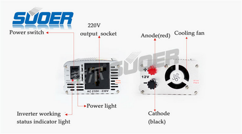 Modified Sine Wave 1000W 12V